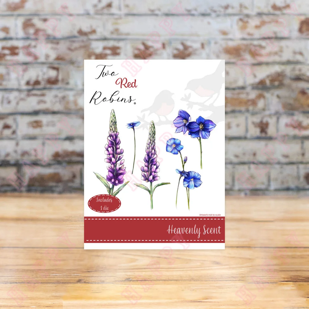 

New Metal Cutting Dies Eavenly Scent DIY Scrapbooking Envelope Greeting Card Decorative Embossing Handcraft Paper Craft Template