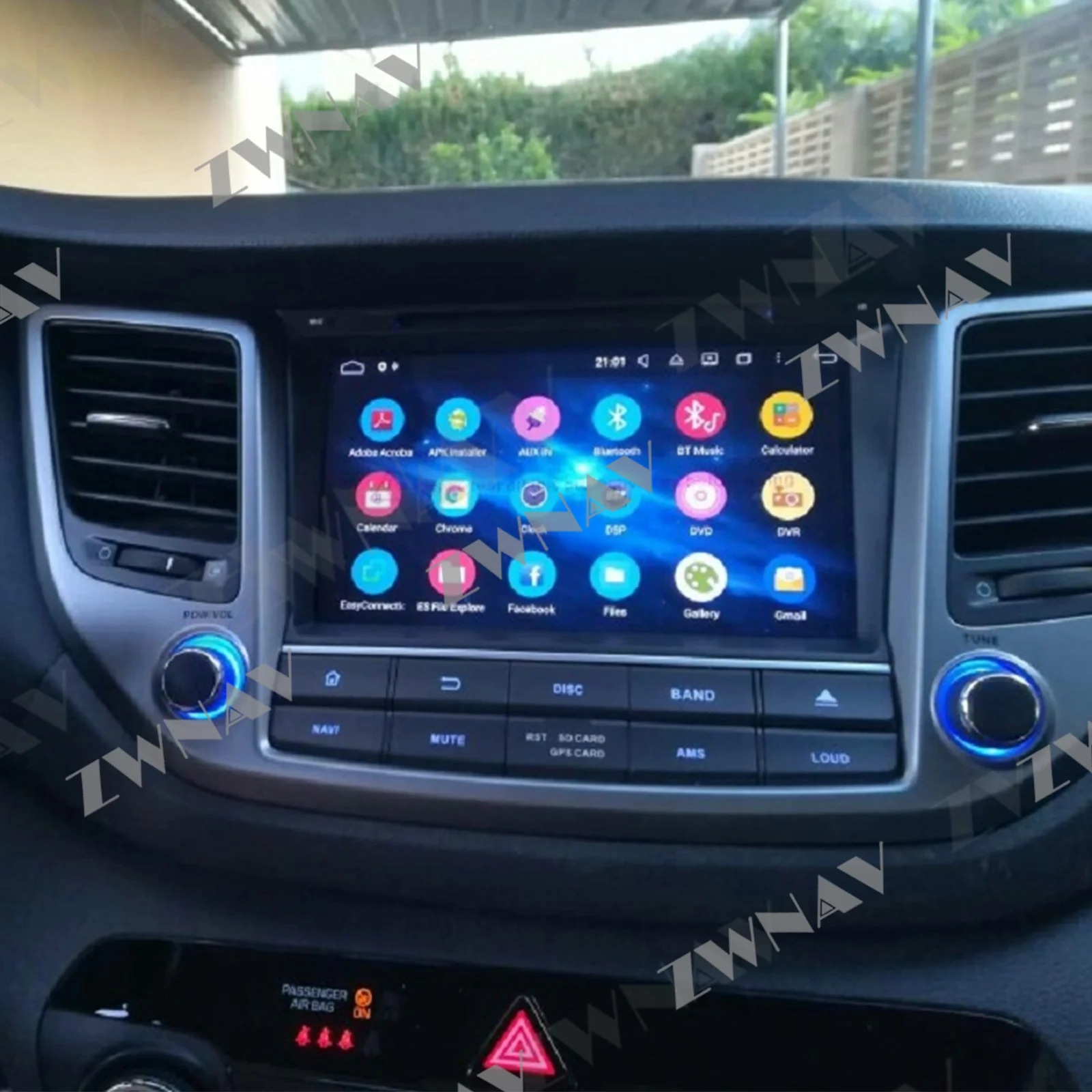 Carplay para Hyundai Tucson IX35 2014 2015 2016 2017 2018 GPS Multimedia automotriz Central 2