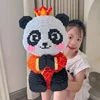 Giant Panda Building Blocks Cute Little Panda Small Particle Children's Puzzle Assembly Toys Birthday Gift Ornament 2