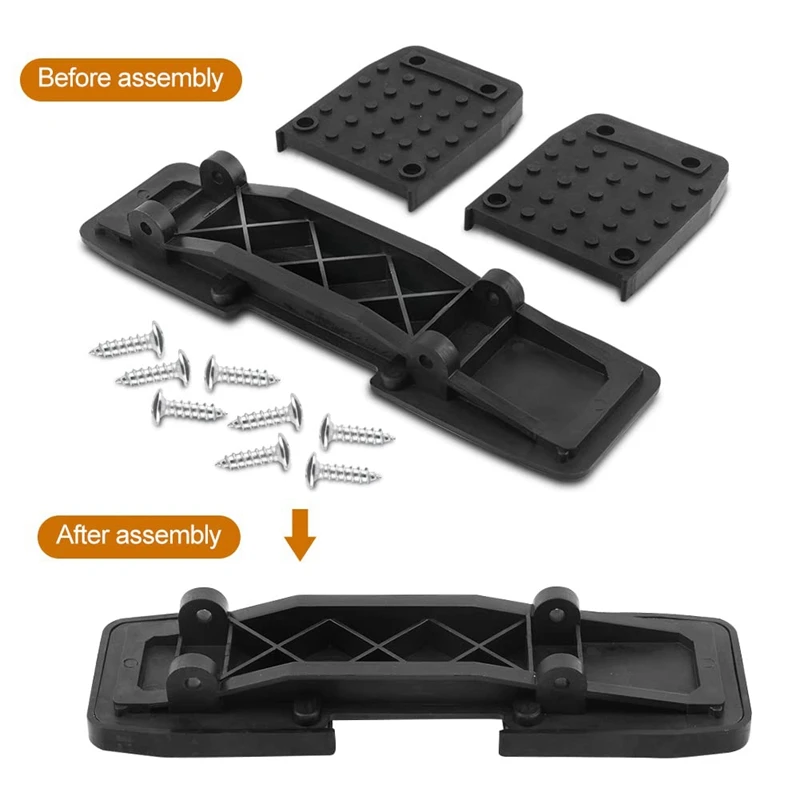 Stilt Soles Spare Parts Kits, Stilt Soles Anti-Slip Pads For Drywall, Non-Slip Stilts Soles Foot Pads With Screw 2