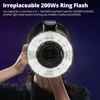 Godox R200 200W LED Ring Light Speedlite Flash Light Head for Sony Canon Nikon Fuji Olympus Camera Godox AD200 AD200Pro Flash 3