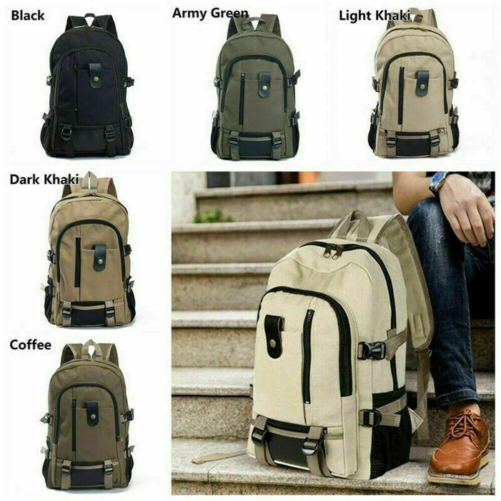 Large Backpack Mens Boys Rucksack Fishing Sports Travel Hiking School