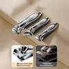 Manicure Set Personal Care Nail Clipper Kit 5 Pieces Nail Clipper Set Grooming Kit Gift for Relatives Friends Families Travel 3