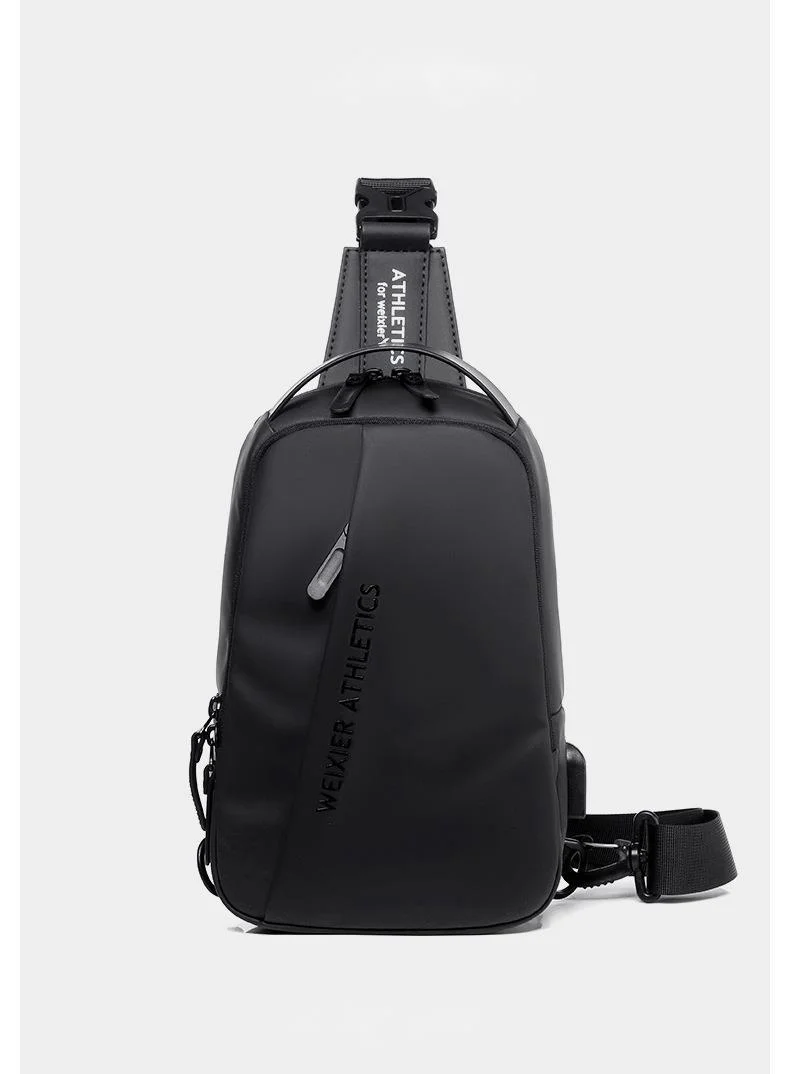 Petit sac à dos multifonctionnel à une épaule pour hommes, sac à bandoulière de sport de loisirs_voghion.com