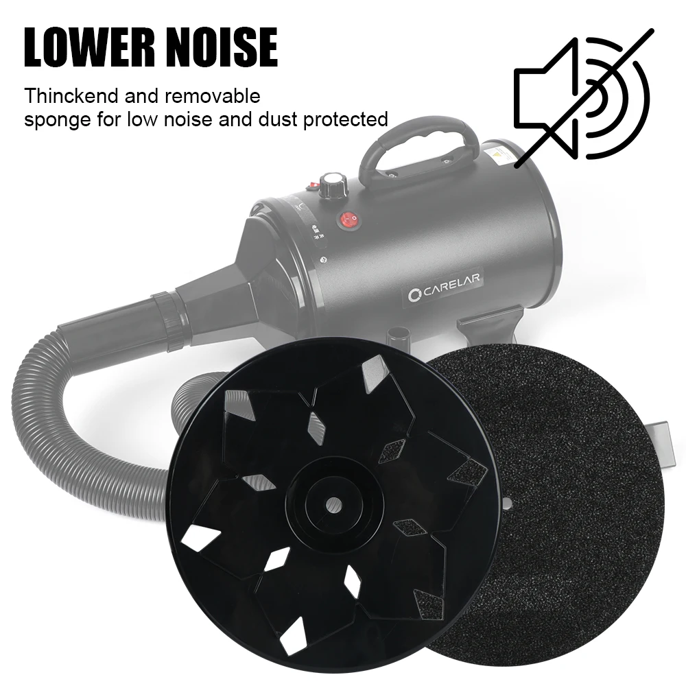Adjustable Drying Hair Pet Cat Grooming Blower For Small Medium Large Dog Hair Dryer For Dogs Professional 2200W 220V EU Plug
