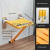 Wall-mounted Foldable Bathroom Stool, Shower Seat Chairs, Anti-Slip Toilet, Bath Stool for Elderly, Bathroom Furniture 6