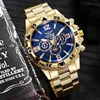 1pc Men's Business Watch Fashion Stainless Steel Men's Sports Quartz Watch 6