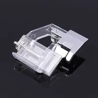 1 Pack Transparent Ménage Machine À Coudre Accessoires Réglable Large et Étroit Pied-de-biche Couture Ourlet Pied-de-biche 3