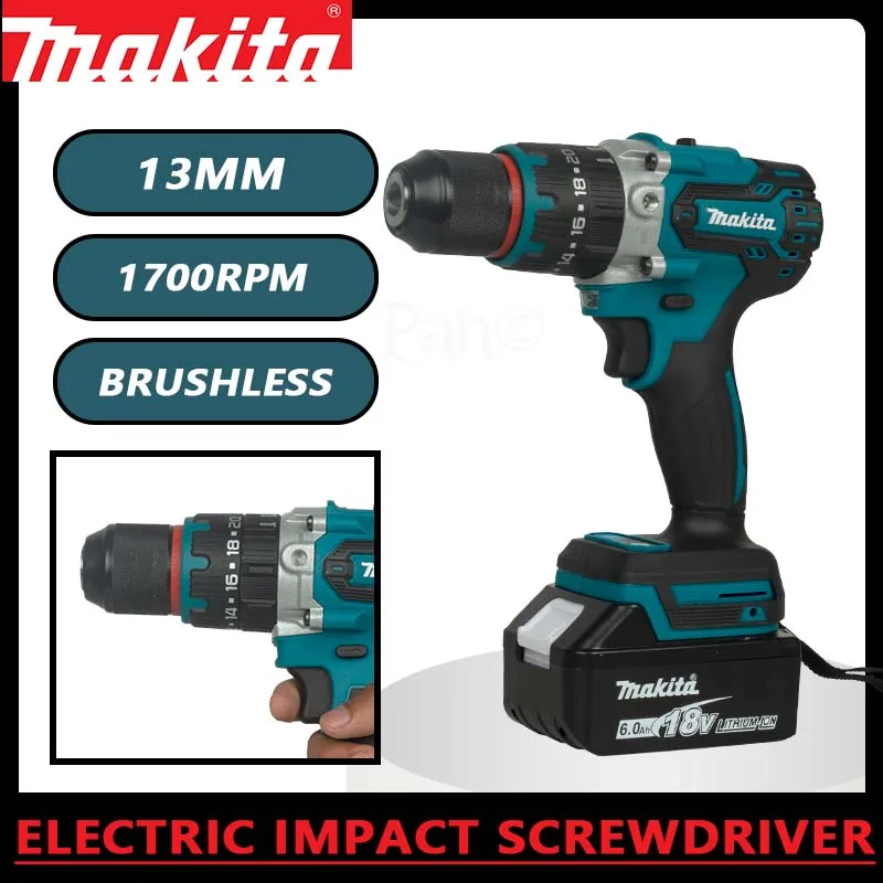 Makita DDF487 Brushless lithium electric driver electromechanical drill screwdriver 13mm 4