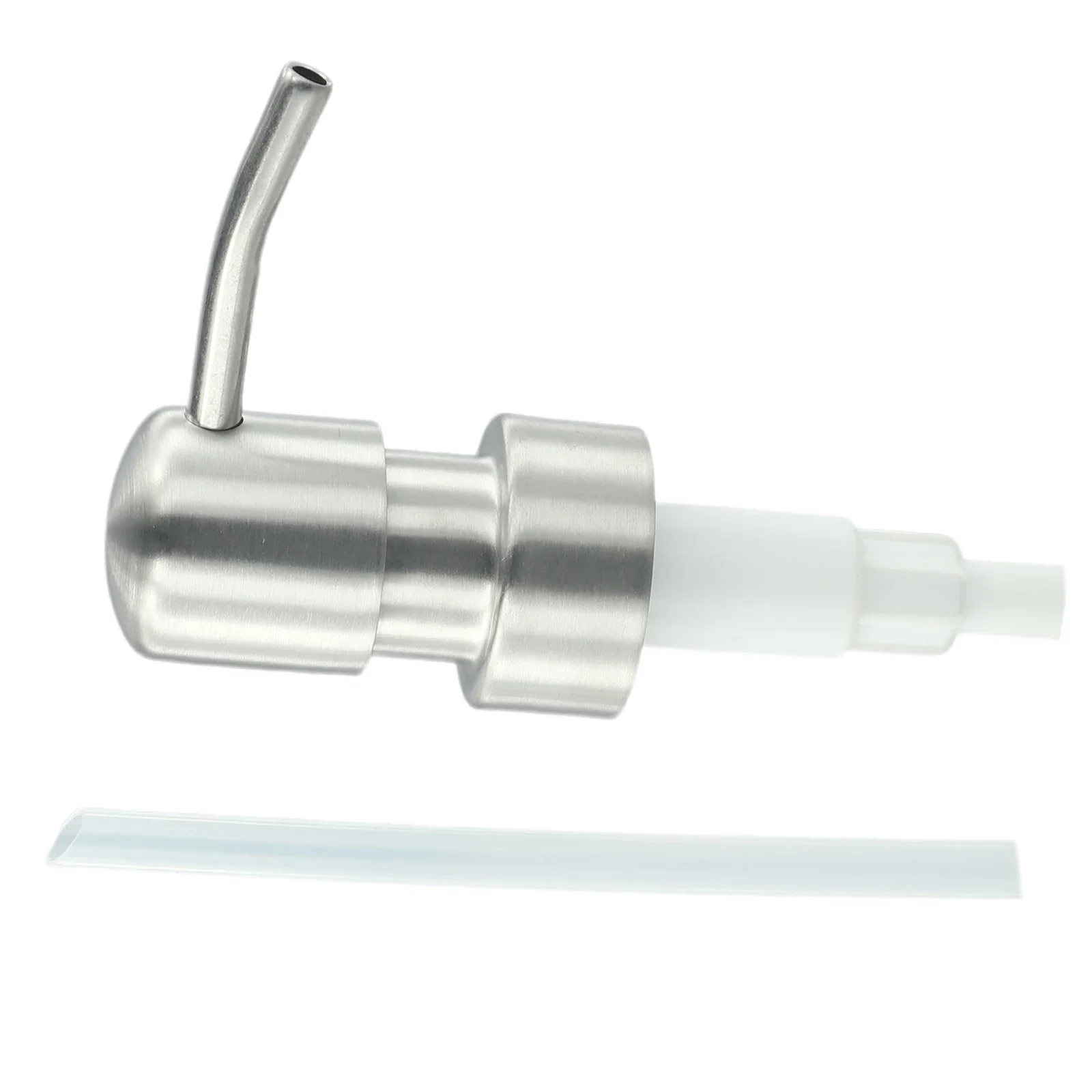 

Stainless Steel Pump Head Push Type Lotion Pump Head For DIY Jars And Bottles Leak Proof Sturdy And Durable Smooth Application