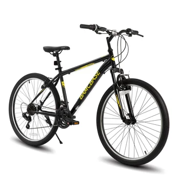 Hiland 26 27.5 Inch Mountain Bike, Mens Womens MTB with 21 Speeds, High-Tensile Steel Frame, V Brake, Hardtail Bicycle for Adult 1