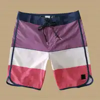 Men's Boardshorts Wholesale Drawstring Casual Waterproof Board Swim Trunks Beach  Shorts Swimming Surfing Summer Short Pants 2