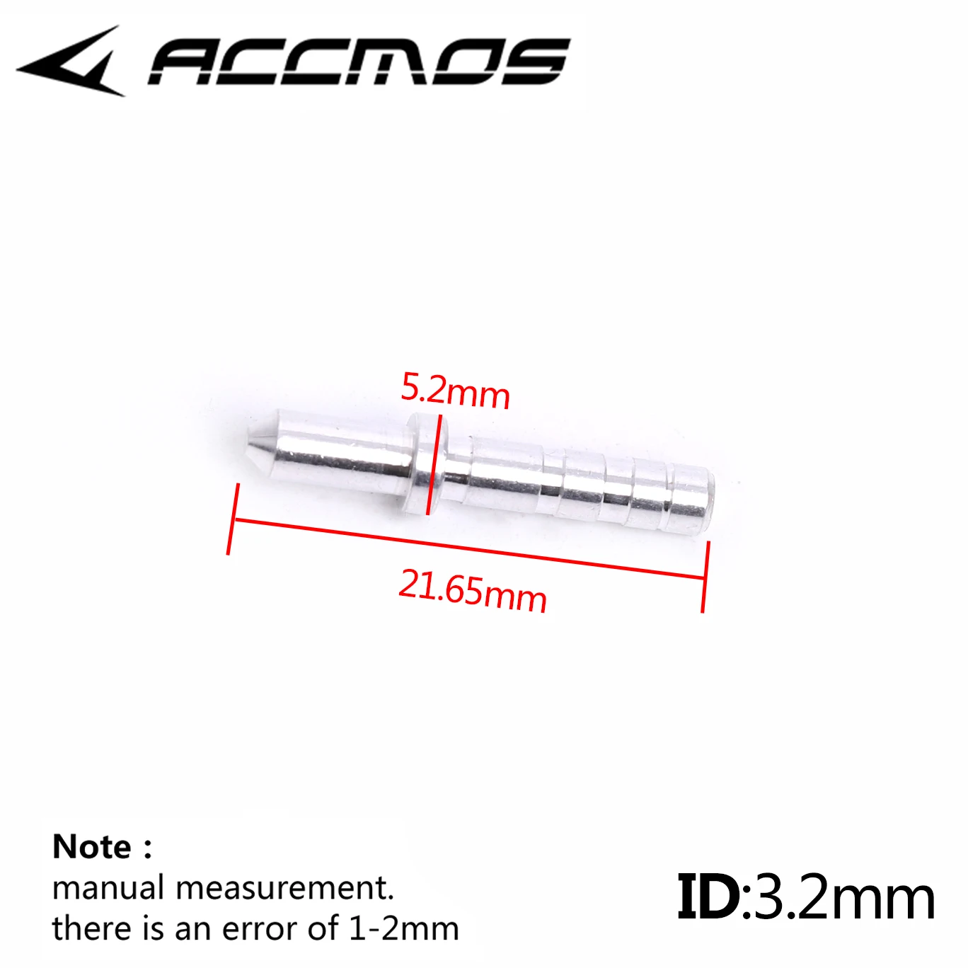 36 Stück Aluminium-Nockenstifte für ID 3,2 MM Pfeilschaften – Detail 10