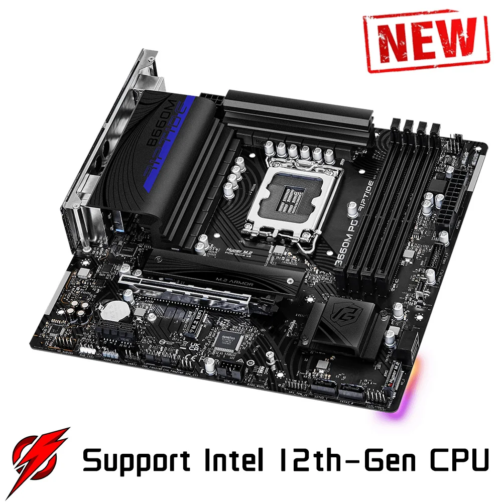 core i5 12400f ASRock B660m