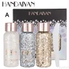 3 Colors/set Multifunctional Eye Glitter Cream Nail Hair Body Face Glitter Gel Flash Loose Sequins Cream Festival Glitter Deco 3