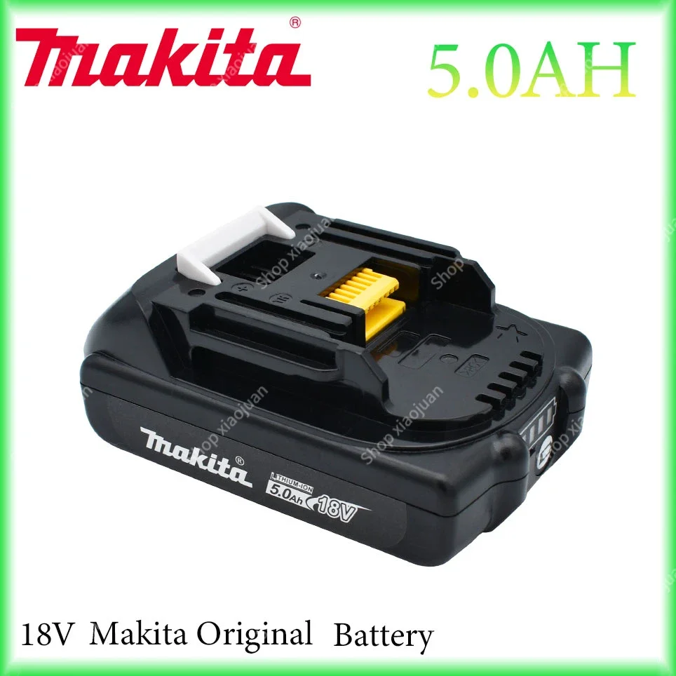 

18V 5.0Ah Makita Original Rechargeable Li-Ion Battery For BL1830 BL1815 BL1860 BL1840 194205-3 Replacement Power Tools Battery