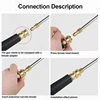 1/4 Quick Connect High Pressure Car Wash Elbow – 90 Degree Extension Rod Manufacturer Wholesale – Right Angle Nozzle for Pressur 4