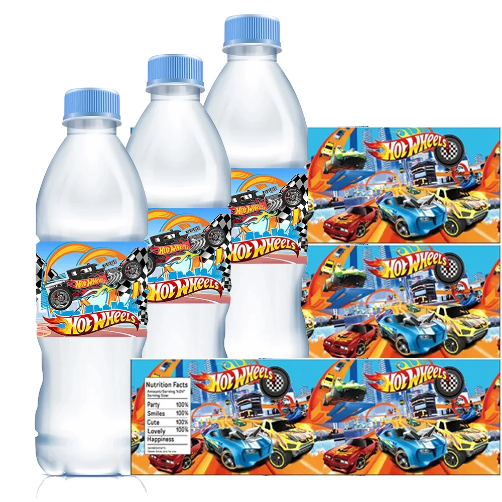 10-20-30pcs-hot-wheels-car-water-bottle-label-stickers-table-decoration-birthday-party-supplies-for-boys-baby-shower-gifts-toys-aliexpress