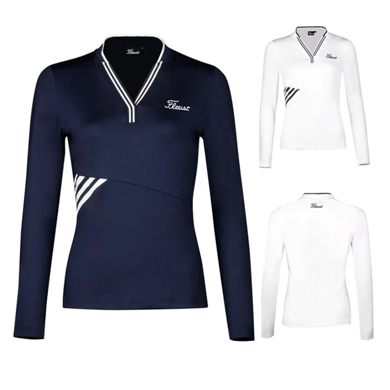 WomensGolfShirtSpringAutumnFashionSportsGolfApparelLong