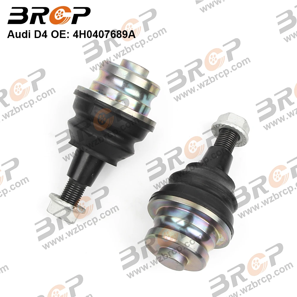 

BRCP Pair Front Lower Suspension Control Arm Ball Joint For Audi A8 D4 4H2 4H8 4HC 4HL 4H0407689A 4H0407689 2009-2018