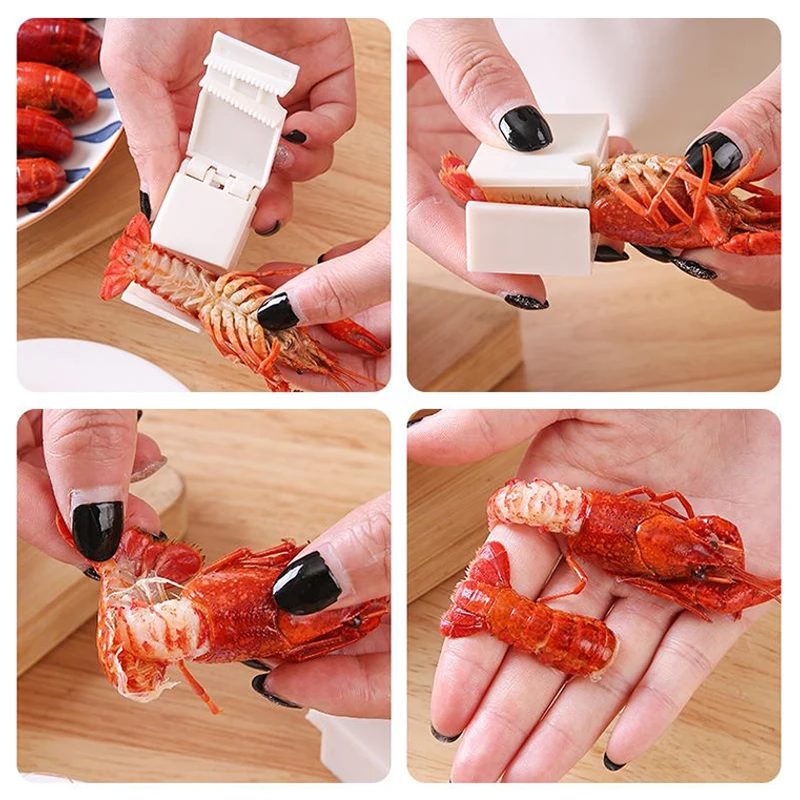 

Crayfish Shelling Device Kitchen Gadgets Lightweight Practical Protect Your Nails Manual Durable Shrimp Peeler Crawfish Sheller