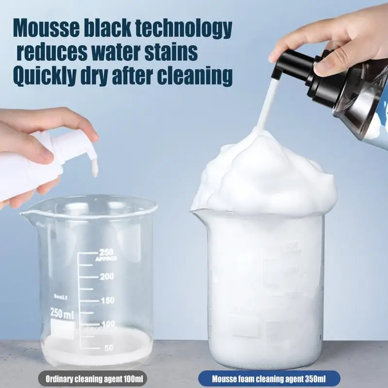 Down Jacket Dry Cleaning Agent Wash-Free Foam Spray Waterless Laundry Detergent Oil Stain Dry Cleaning Agent For Winter Coats