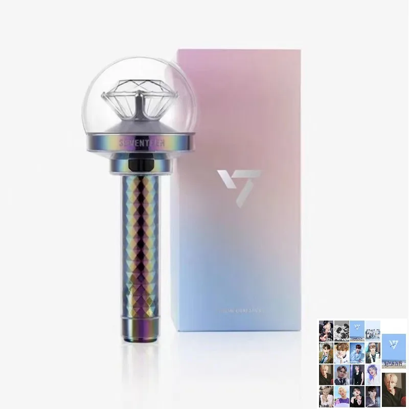 

Kpop Seventeens Lightstick Ver1. Ver2. Ver3. LED Glow Lamps Hiphop Concert Lamp Party Flash Fluorescent Toys Fans Collection