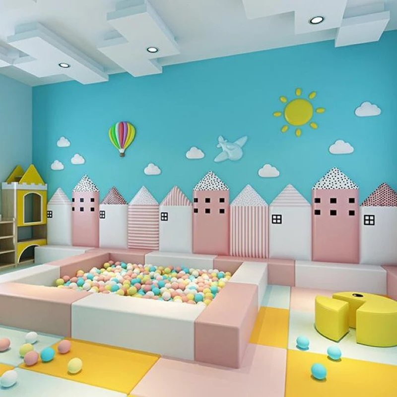 Bed Headboards Wall Sticker bed headboard sticker Boy Girl Kid Room Decor Anti-collision Head board Bedroom Tatami Front Panels Self-adhesive Cabecero