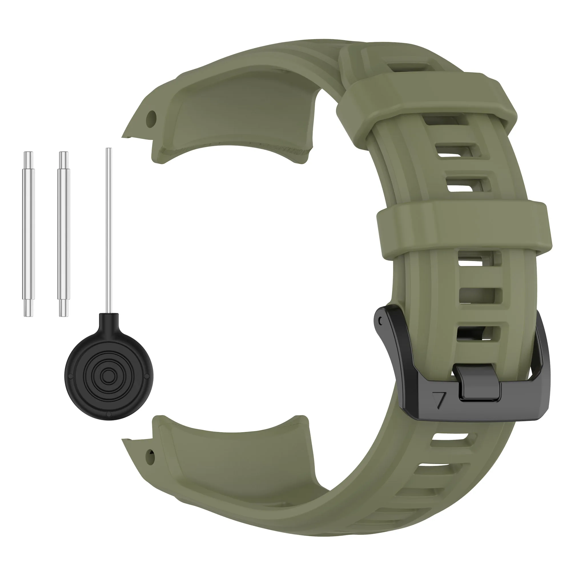 Silicone Replacement Watch Strap for Garmin Instinct Series