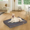 Dog Pet Bed  Large Padded Orthopedic Dog Bed Foam Cushion Pets Pillow Bed with Washable Cover 1