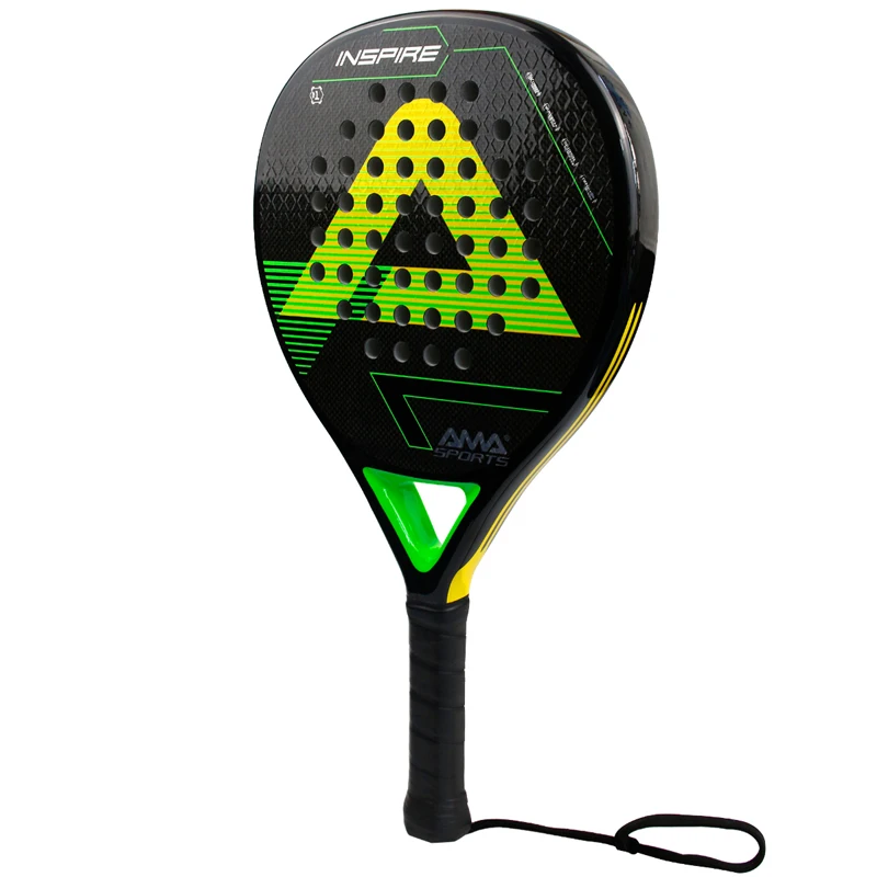 Original Padel Racket Carbon Fiber 3K Paddle Shovel Paddleball Racket