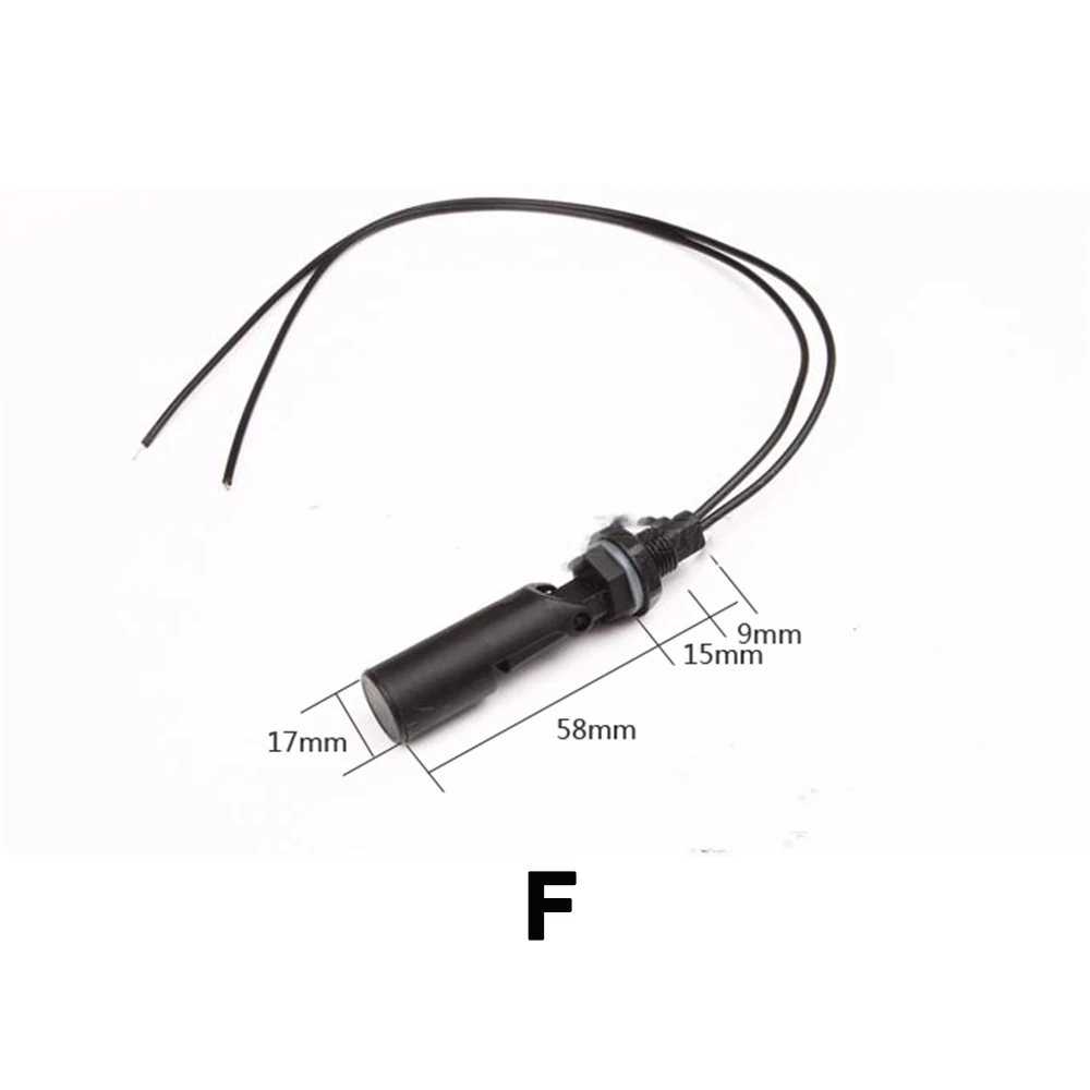 Dual Voltage Liquid Water Level Sensor Horizontal Float Switch
