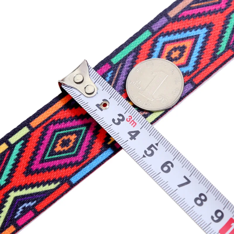 Belt Ethnic Style Bag Accessories Colorful Backpack Shoulder Bag Strap One Shoulder Crossbody Women's Bag