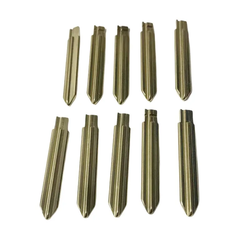 Car Remote Key Car Key 10pcs KD Key Blade Uncut Universal Car Key Blank Flip Blade for KD KEYDIY Xhorse Remote for Peugeot 806 Citroen