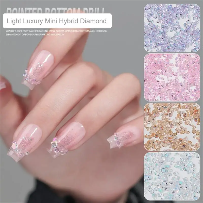 

Mini Shaped Drill Exquisite And Beautiful Manicure Nail Decoration Mini Beauty And Health Nail Art Accessories Flash
