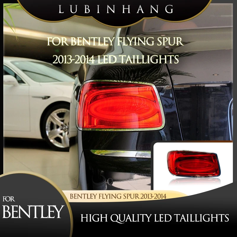 

Подходит для Bentley Continental Летающая пряжа 2013-2018 светодиодный Хвостовая лампа в сборе стоп-сигнал поворота OEM 4W0945095H 4W0945096H