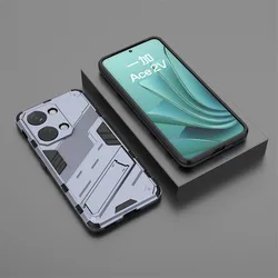 Shockproof Armor PC Silicone Protective Case Cover for OnePlus Nord 3 5G (Gray)