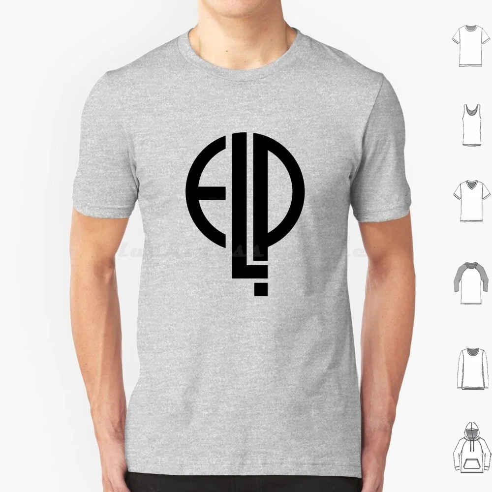 Maglietta Musicale Big Size 100% Cotone Elp Emerson Lake Palms Tarkus Prog Progressive Scott Emerson Billy Lake Carl Palms Emerson