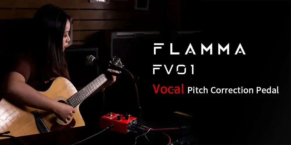 ボイスカルエフェクトプロセッサー,FLAMMA-FV01,ピッチ補正,リバーブ