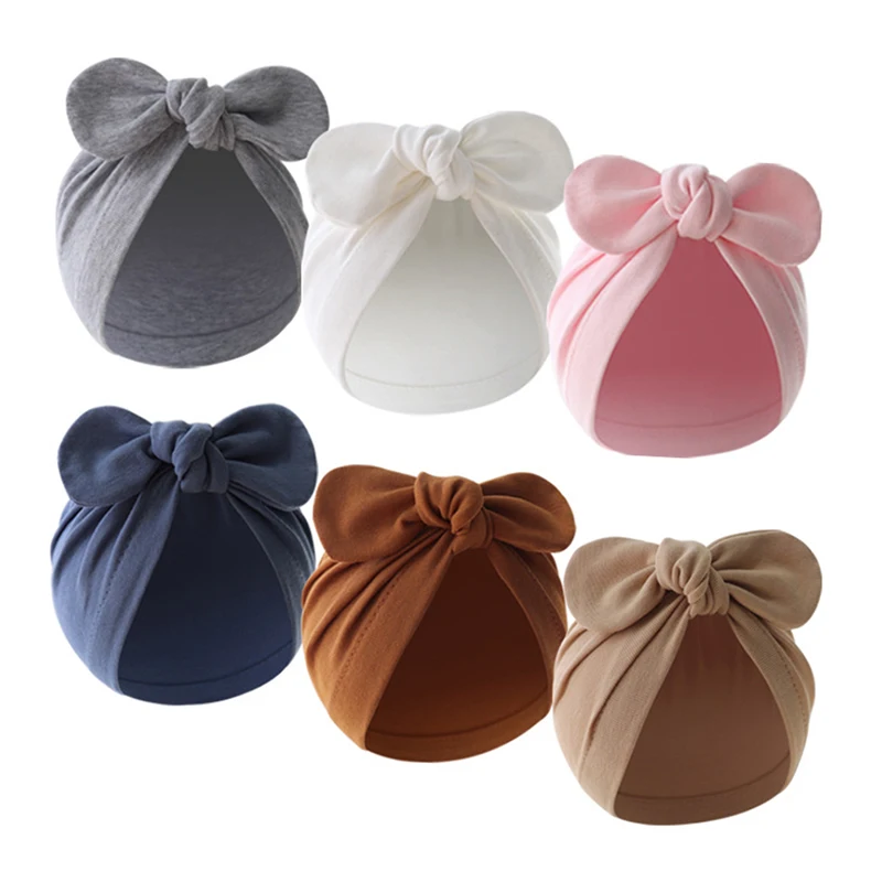 Bunny Ears Baby Turban Hat 1