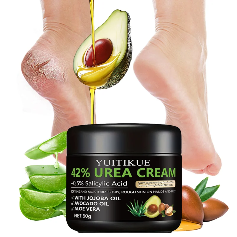 YUITIKUE 42% urea cream, 0.5% salicylic acid, softens and moisturizes dry and rough skin on hands and feet