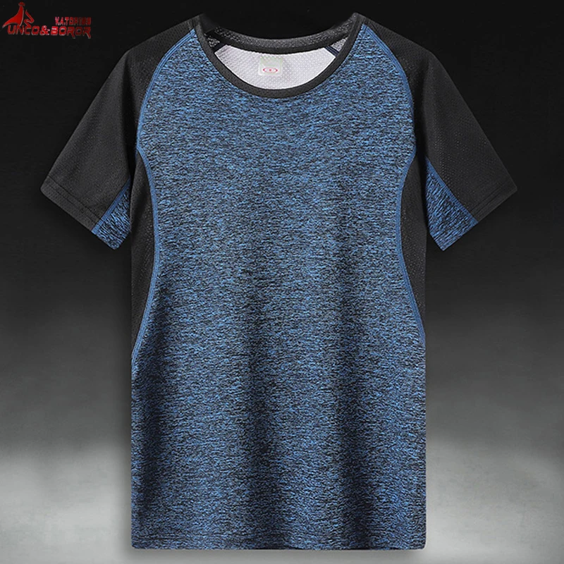 Oversized t shirt Men 6XL 7XL 8XL Casual Quick Dry Sportswear Fitness Jerseys Golf T-Shirts GYM workout joggering Tshirt | Мужская