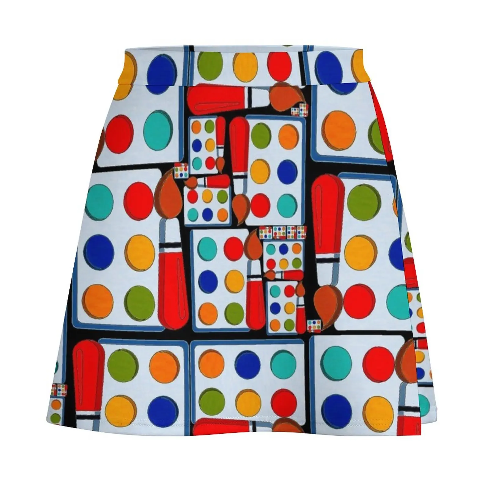 i, art Mini Skirt fairy grunge clothes for women