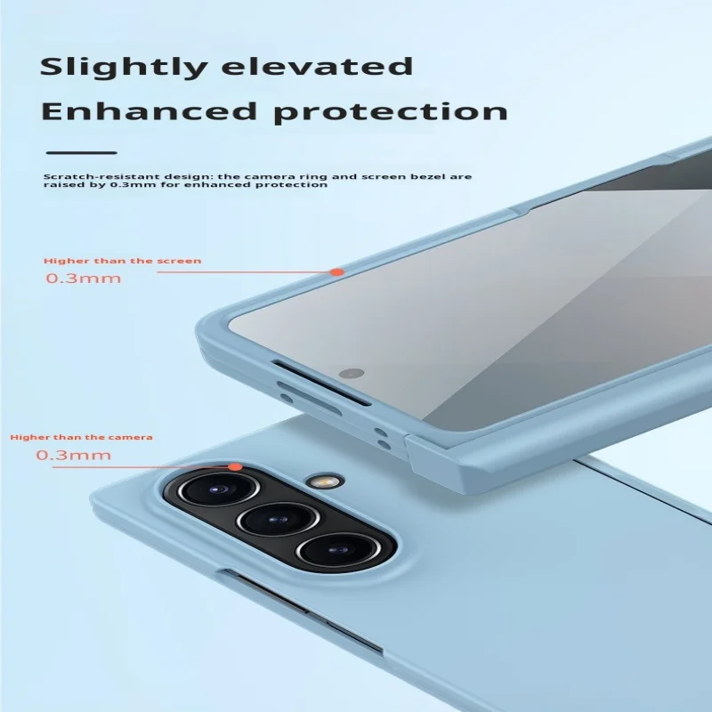 Luxury Fully Wrapped Matte Finish Phone Case with PC Skin Feel
