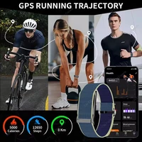 New GPS Trajectory AI Health Bracelet Heart Rate Blood Pressure HRV Monitor Call Reminder Smart Watch Sport Band Fitness Tracker - Image 5