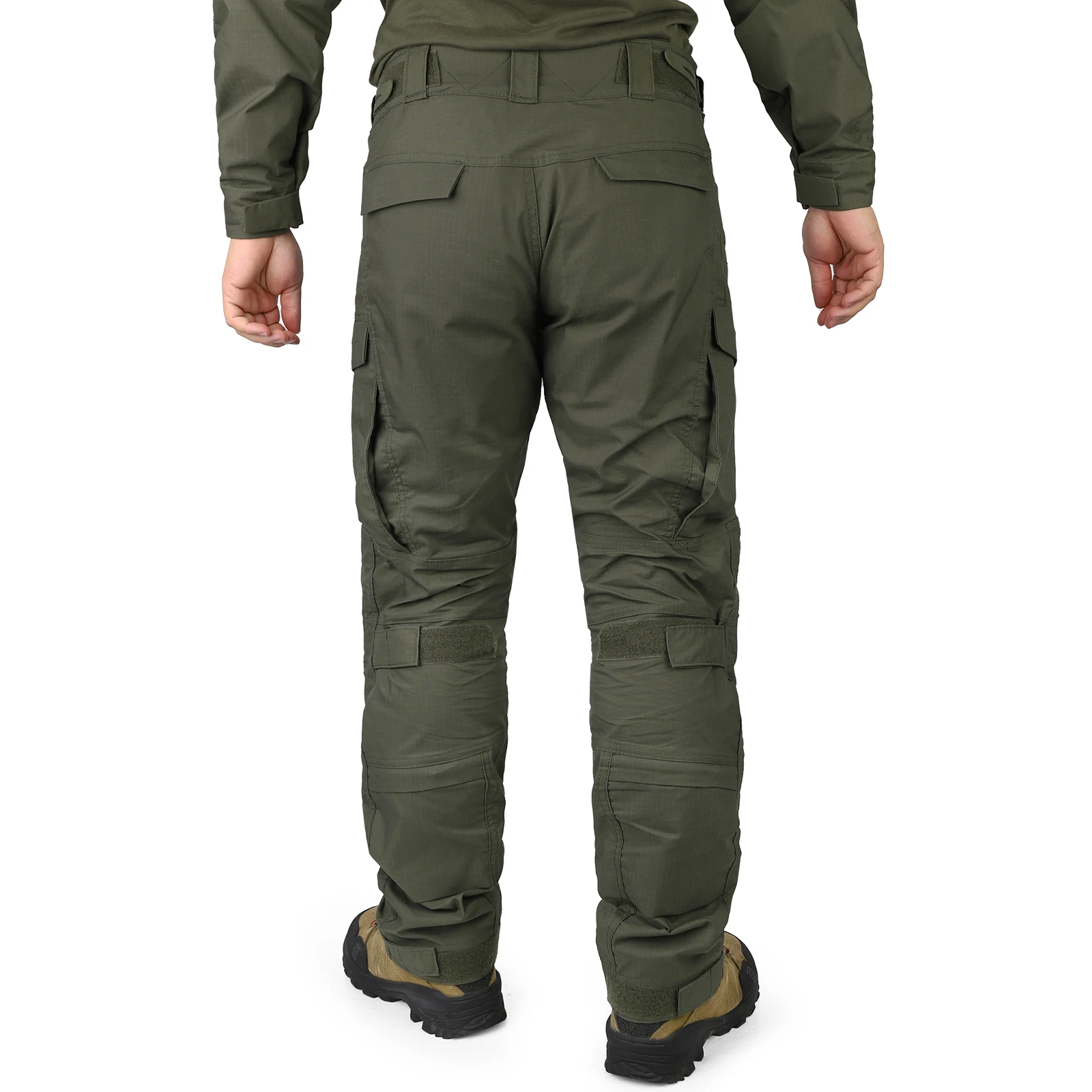 KRYDEX Herren G4 Kampfhose mit Knieschützern Outdoor-Sport Taktische Hose Ranger Green Gen4 Arbeitshose – Detail 2