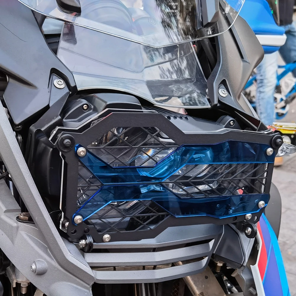 BMW R1250GSA用　クイックリリースヘッドライトプロテクター(ブラック) Webike | TOURATECH ツアラテック クイックリリースヘッドライト