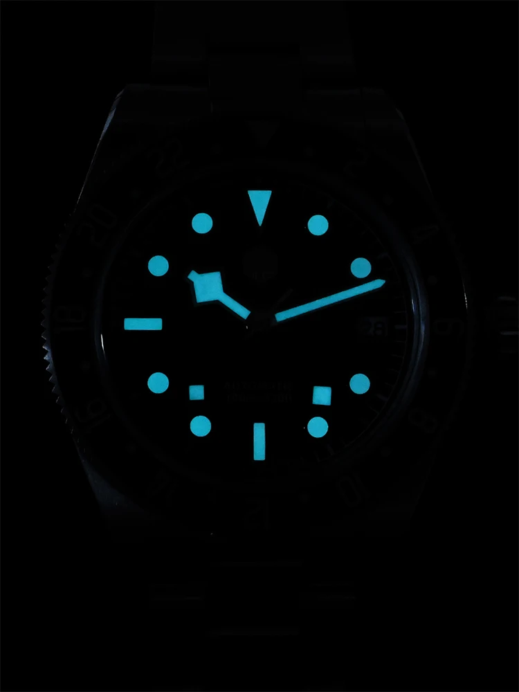San Martin 39.5mm NH34 GMT Men Automatic Mechanical Sapphire 100M Waterproof SN0109 mechanical watch