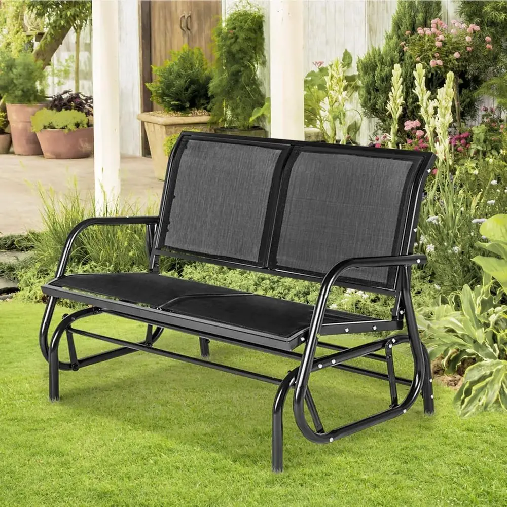2-Person Patio Glider Bench 2