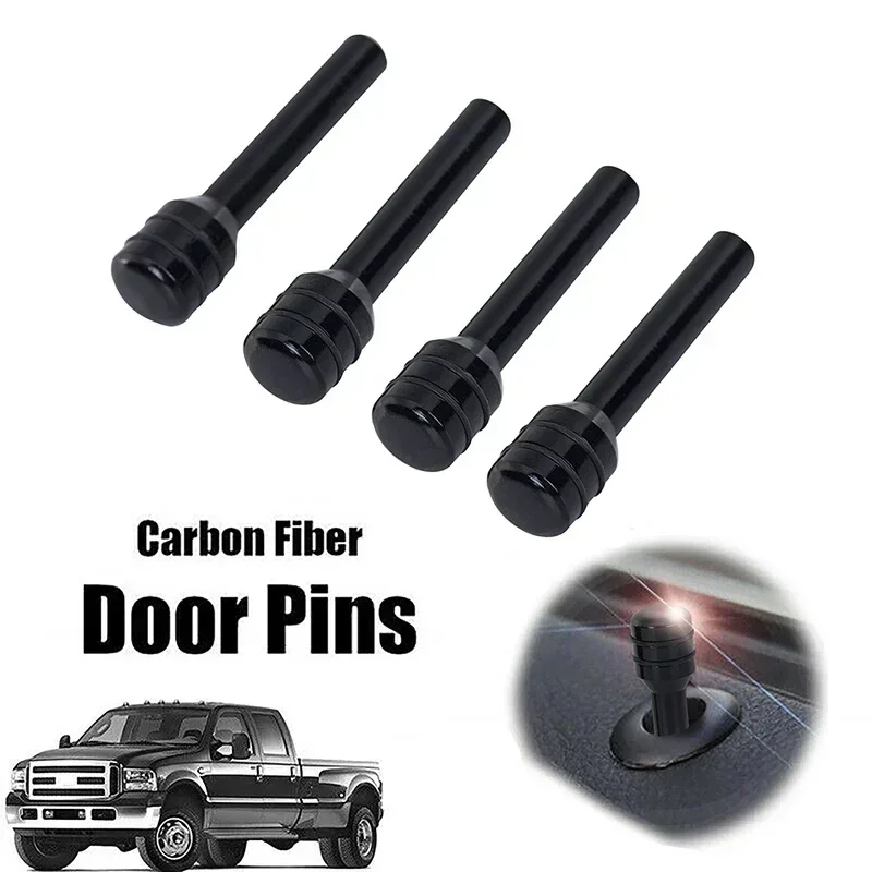 Aluminum Car Door Lock Pins Security Insurance Universal Fit